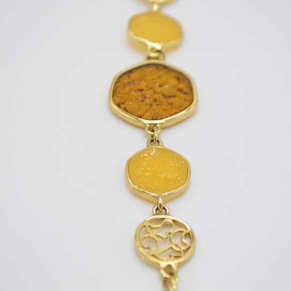 Taste of Honey Topaz Colored Necklace - Picture 2 of 6